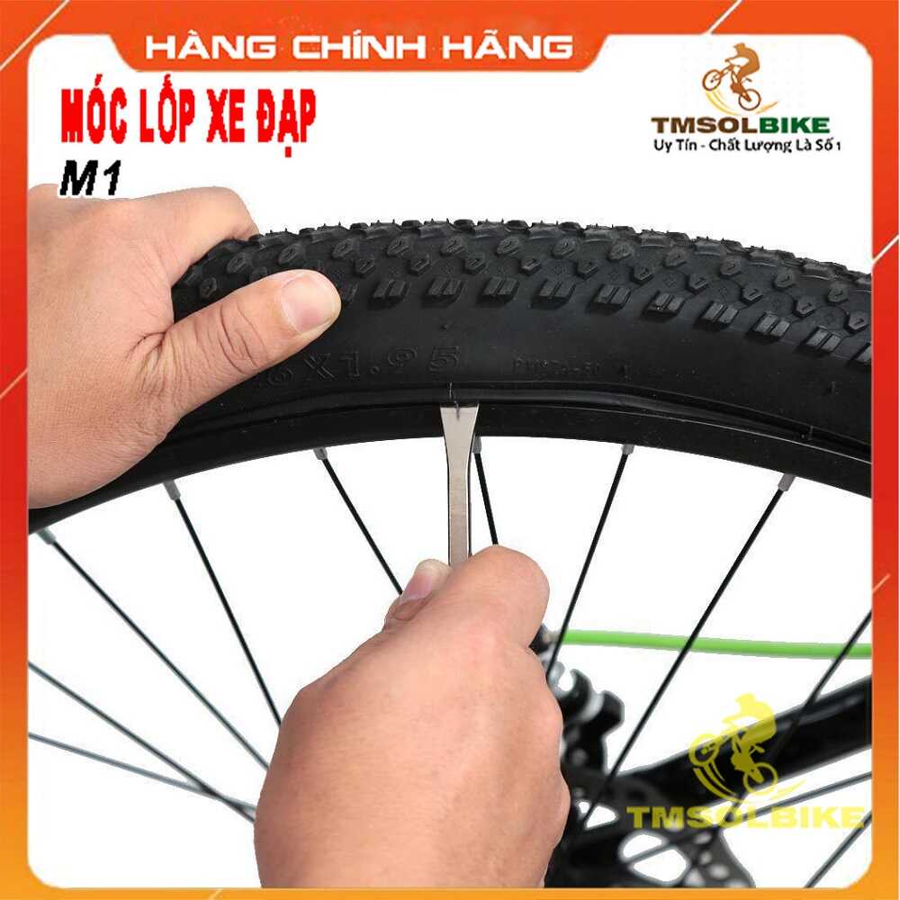 Bộ 3 Cây Móc Lốp Xe Đạp, Nạy Vỏ Xe Đạp Cao Cấp Siêu Nhỏ Theo Xe M1