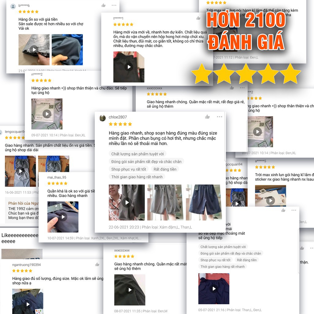 Quần short nam dù Quần đùi nam vải gió basic