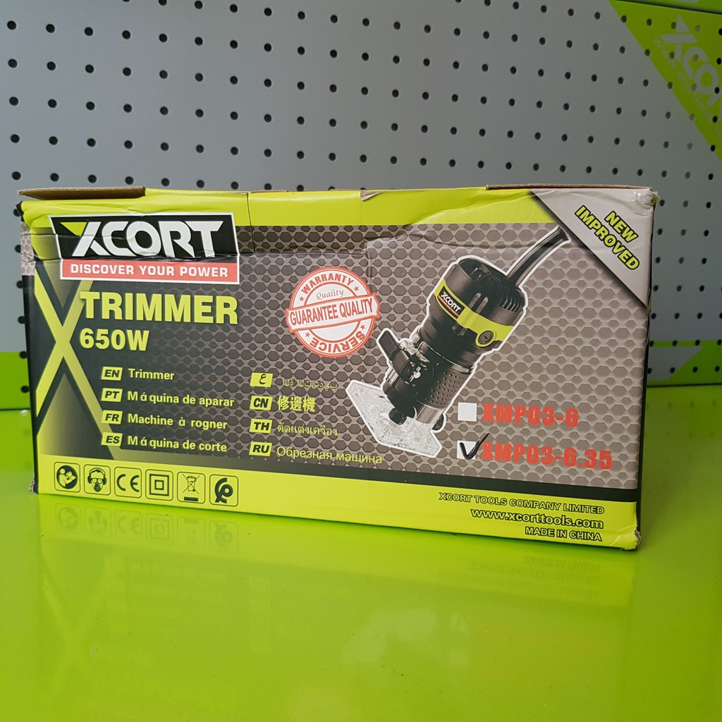 Máy phay gỗ - máy soi gỗ cầm tay 550W XCORT Cực khỏe