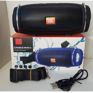 (GIÁ ƯU ĐÃI) (CÓ DÂY ĐEO) LOA BLUETOOTH CHARGE 4+ ÂM THANH HAY FULLBOX