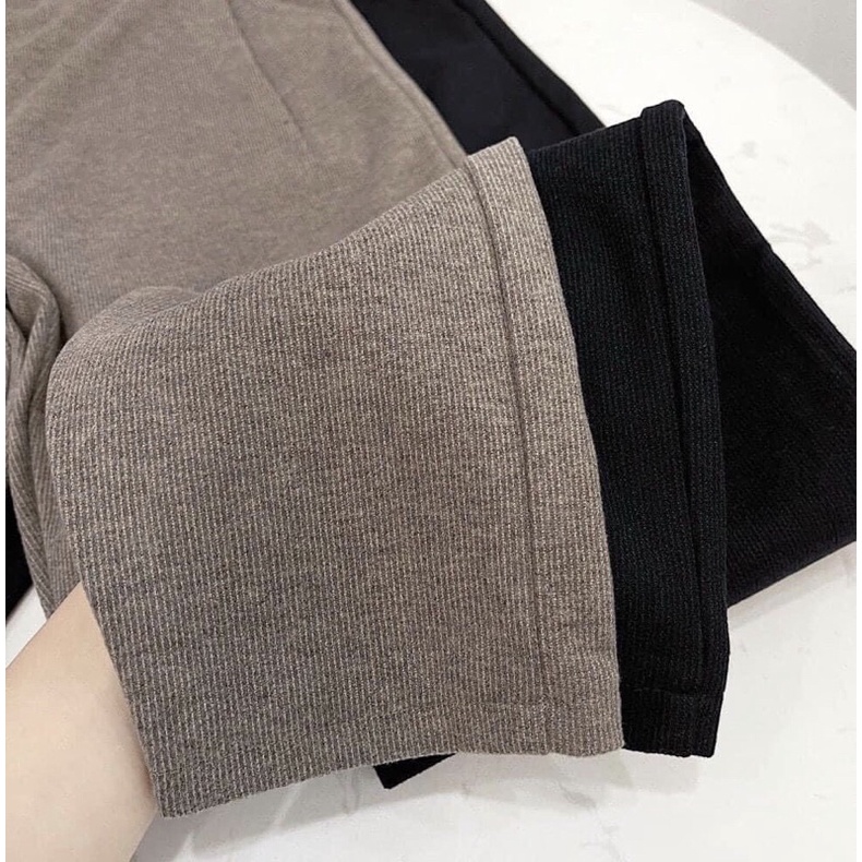 Quần baggy dạ tăm ms463 kiểu dáng unisex