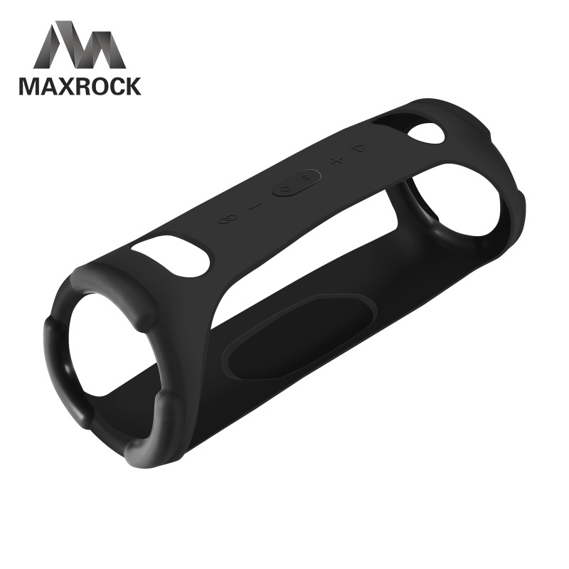 Vỏ silicon maxrock + dây đeo tay cầm loa có thể tháo rời thay thế cho loa bluetooth không dây di động jbl xtreme 3