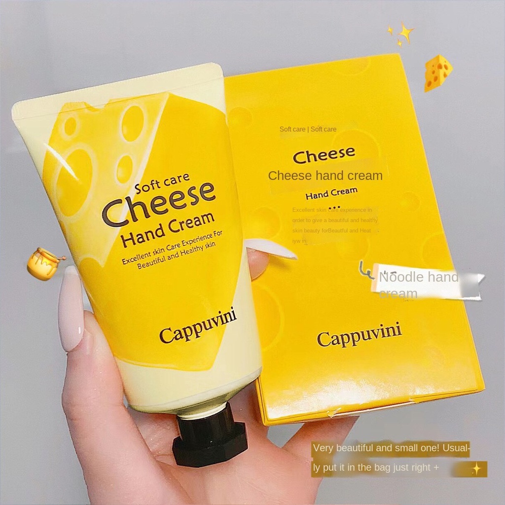 Kem Dưỡng Ẩm Da Tay Hình Phô Mai Cappuvini
