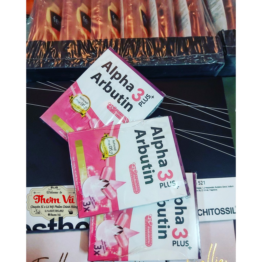 Viên kích trắng da Alpha ArButin