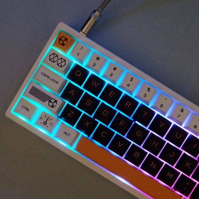 Keycap Bàn Phím Cơ Không Dây Bluetooth Virtual War 104/68/87/980.etc Chất Lượng Cao