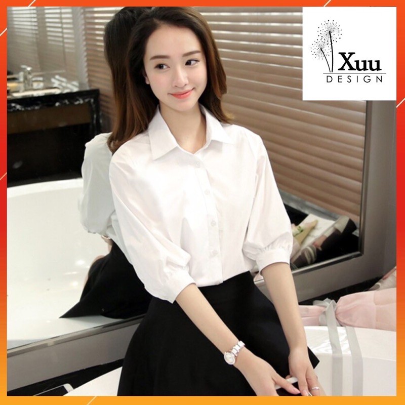 Bán sỉ áo sơ mi tay bồng