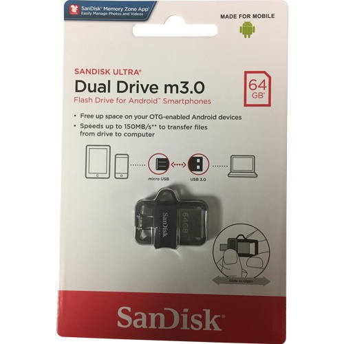 USB OTG SanDisk Ultra Dual Drive SDDD3 16GB-64GB