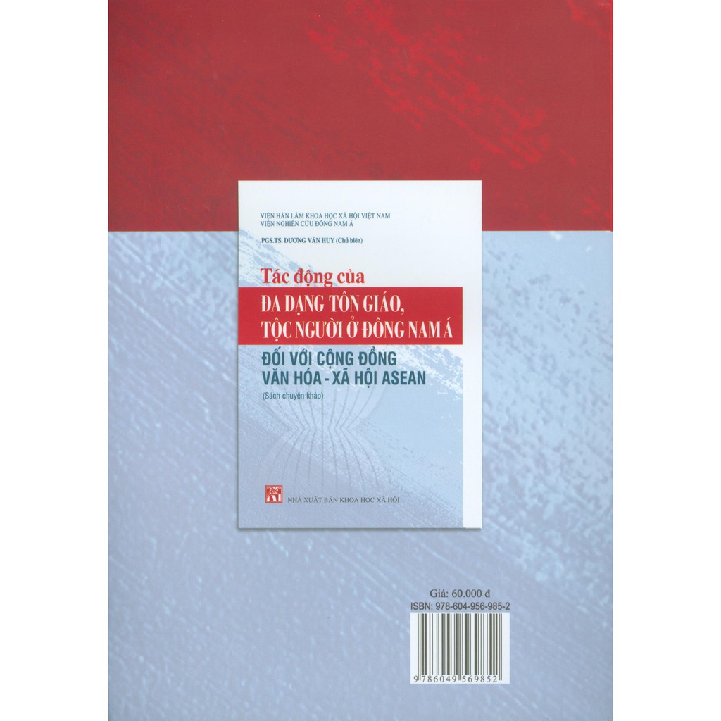 Sách - Tác Động Của Đa Dạng Tôn Giáo Tộc Người Ở Đông Nam Á Đối Với Cộng Đồng Asean | BigBuy360 - bigbuy360.vn
