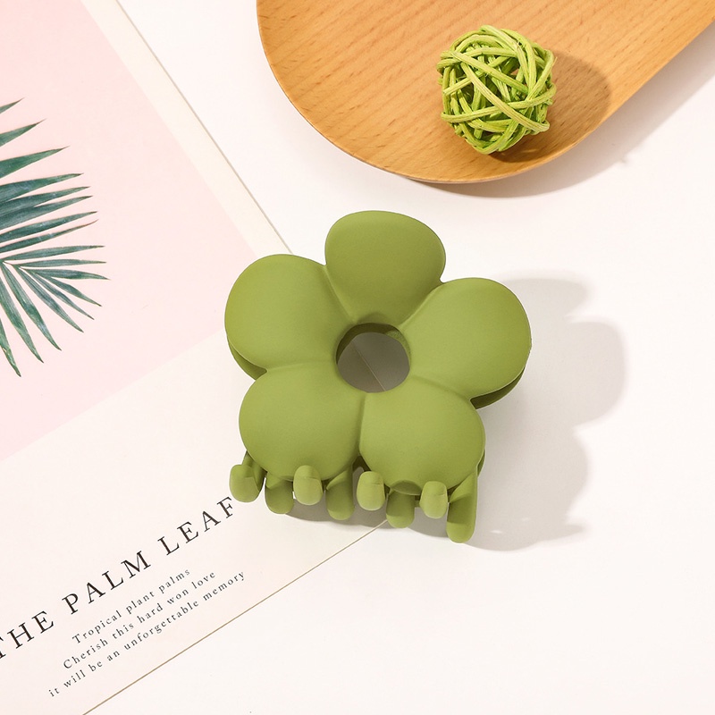 Kẹp tóc hình bông hoa nhiều màu sắc ngọt ngào cho nữ