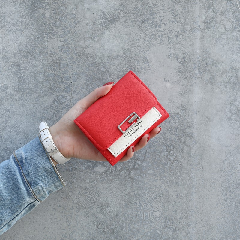 Ví Mini Có Khóa Thời Trang Dành Cho Nữ IELGY