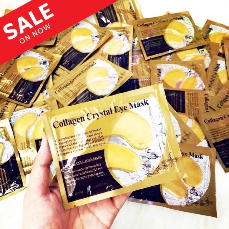 MẶT NẠ MẮT COLLAGEN - Mask mắt chống bọng, chống thâm mắt | BigBuy360 - bigbuy360.vn