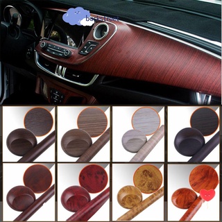 (≧ ▽ ≦)BACKSTREET DIY Styling Wood Grain Wrap Auto Decoration Car Interior Film New Self-adhesive 30*100cm Furniture Table Decors Vinyl Sticker Decal