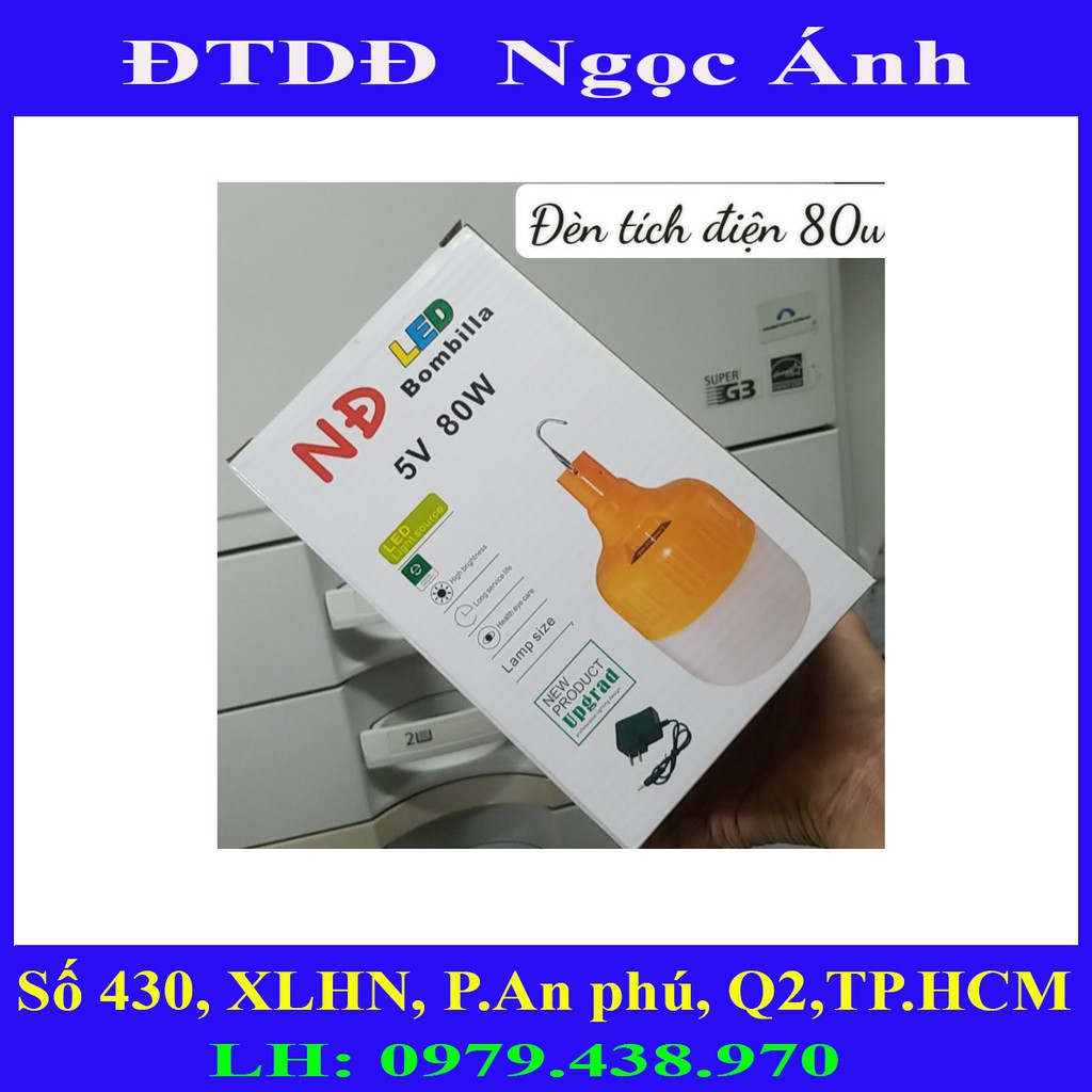 Đèn tích điện 6 đến 8 giờ đèn di động bán hàng