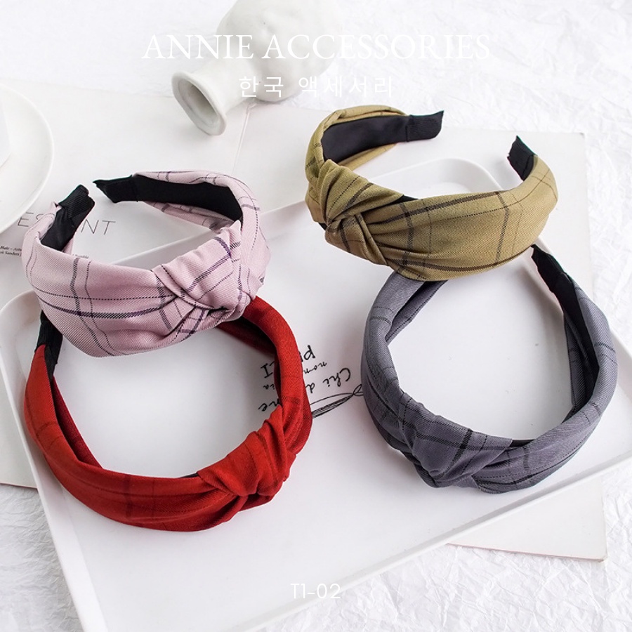 Băng đô cài tóc nữ nhiều kiểu phong cách vintage thời trang ANNIE