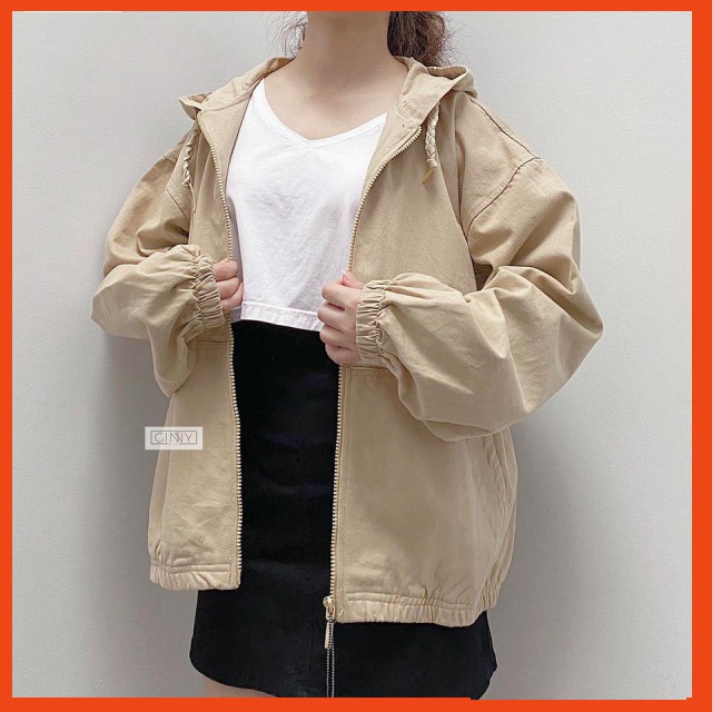 ÁO KHOÁC KAKI NÓN GINNY | BigBuy360 - bigbuy360.vn