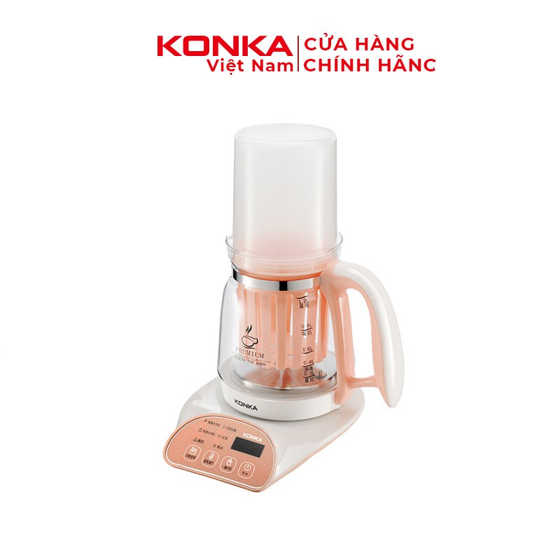 Bình hâm sữa Konka KHK-1812 1,2L đa chức năng không đổi nhiệt độ sữa