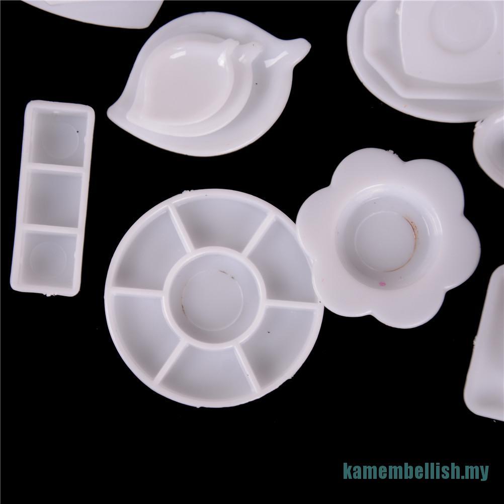 Set 10-15 Dụng Cụ Bàn Ăn Đồ Chơi Cho Nhà Búp Bê