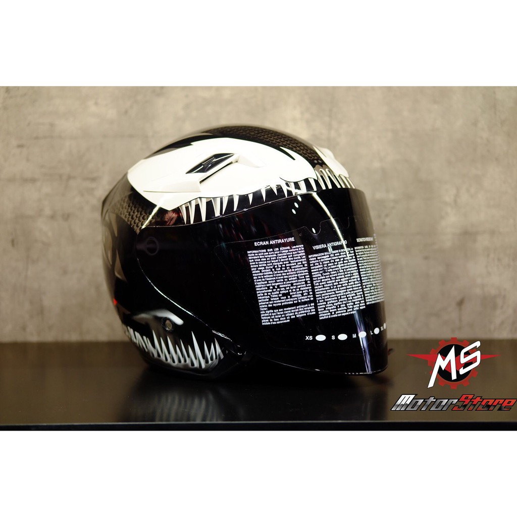 Mũ Bảo Hiểm KYT Venom Marvel Venom - X135SHOP