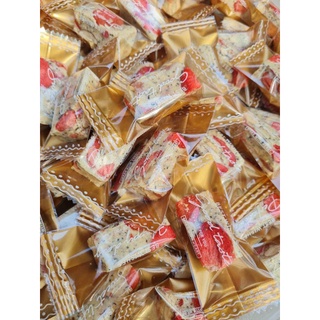 Kẹo nougat dâu bá tước lẻ 100g