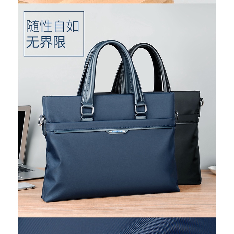 Túi xách tay bằng vải Canvas chống thấm nước phong cách doanh nhân 2021 | BigBuy360 - bigbuy360.vn