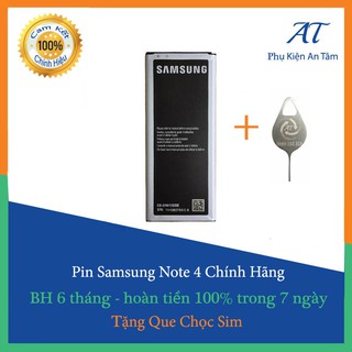 Pin Samsung Galaxy Note 4 chính hãng (Tặng que chọc sim)