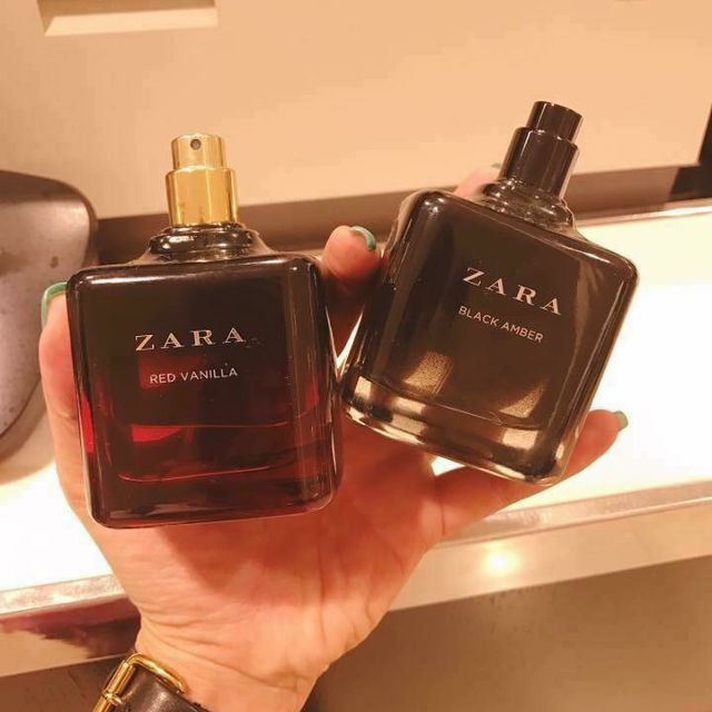 SET NƯỚC HOA ZARA BLACK AMBER & RED VANILLA (hàng châu âu)
