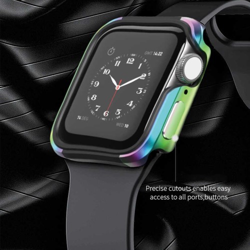 Wiwu Defense Armor Case cho Apple Watch Series 6 / Series 5 / Series 4 / SE ,  ốp chống sốc viền thép cho đông hồ apple