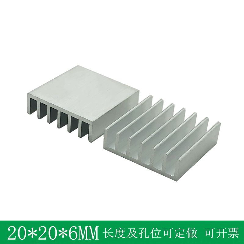 Set 20 Khối Tản Nhiệt 9730x20 X 6mm Bằng Nhôm Kèm Phụ Kiện Chuyên Dụng