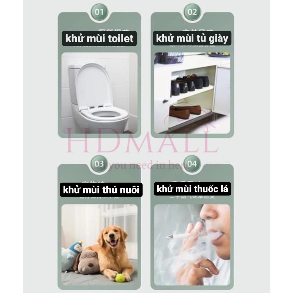 Sáp thơm Thalo khử mùi phòng, xe ô tô,toilet,tủ quần áo Nội địa Trung