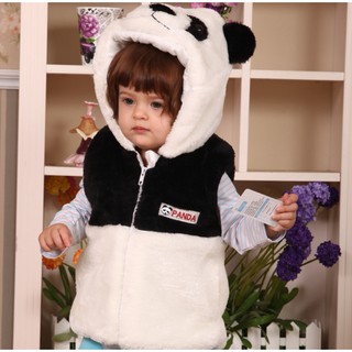 Áo khoác lông nhung Gấu Trúc AKE01