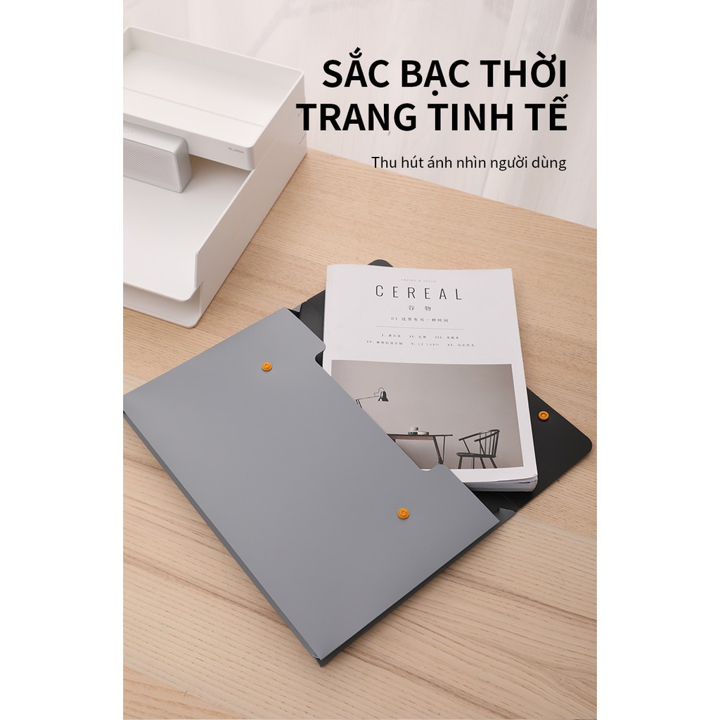 Cặp tài liệu ngăn Deli 5576