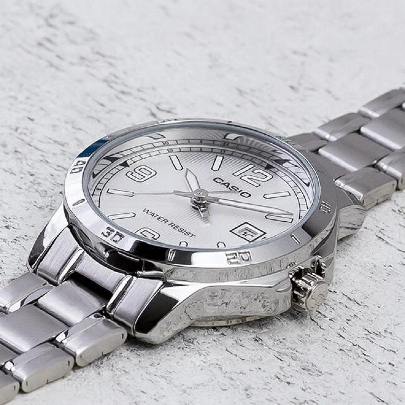 Đồng hồ nam dây kim loại Casio Anh Khuê MTP-V004D-7B2UDF