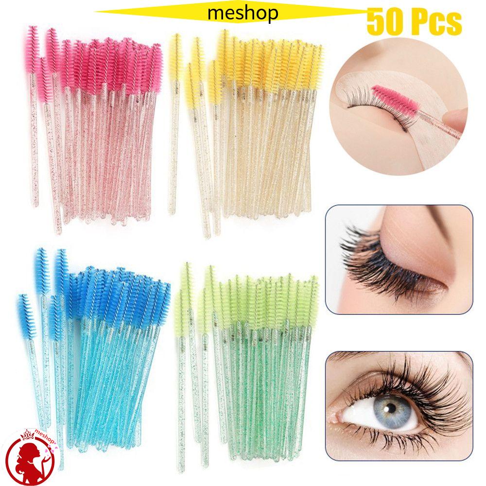 ❦Tôi❦ Set 50 Cọ Chải Lông Mi Dùng Một Lần Tiện Dụng