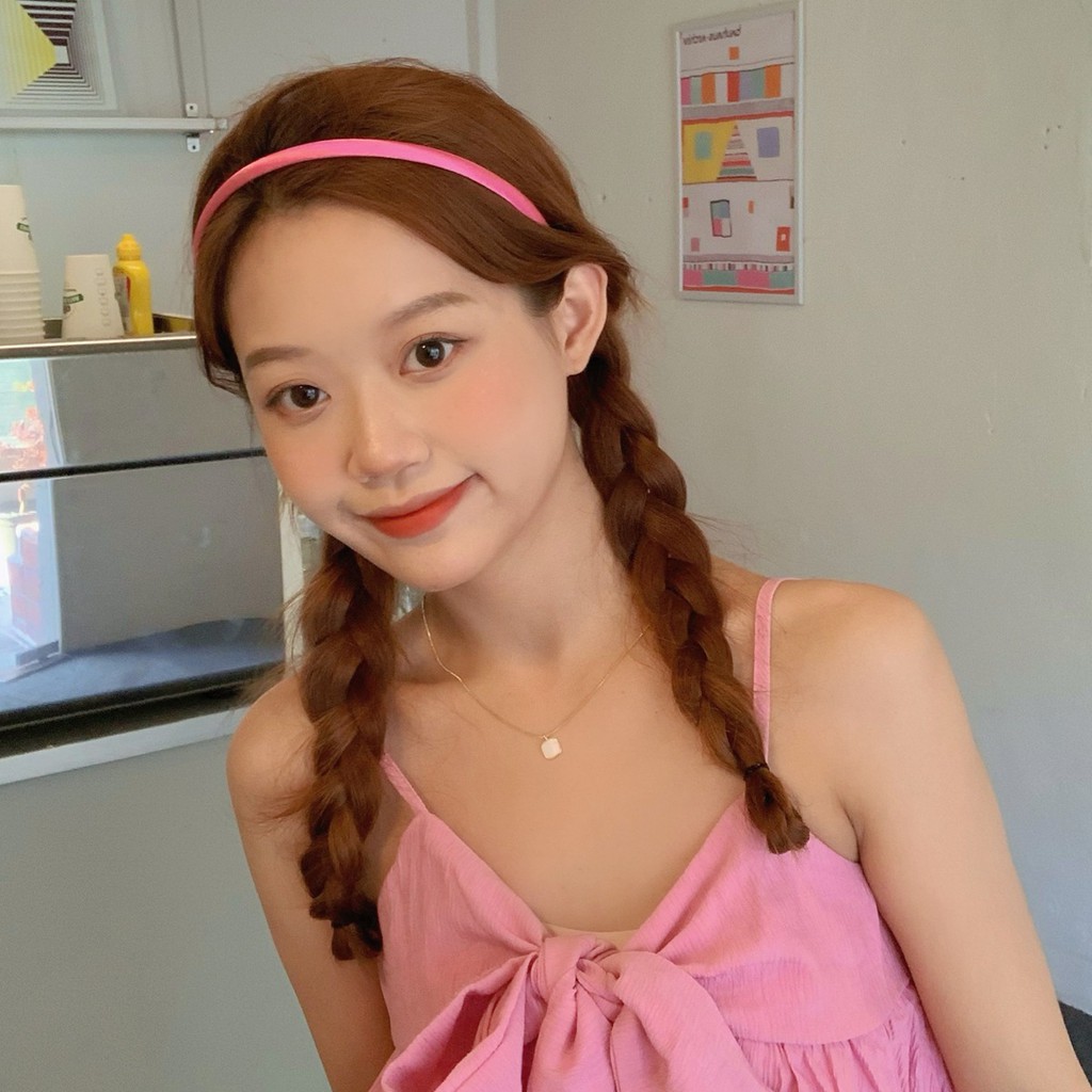 Băng Đô Vải Thời Trang Mùa Hè Phong Cách Hàn Quốc Cho Nữ