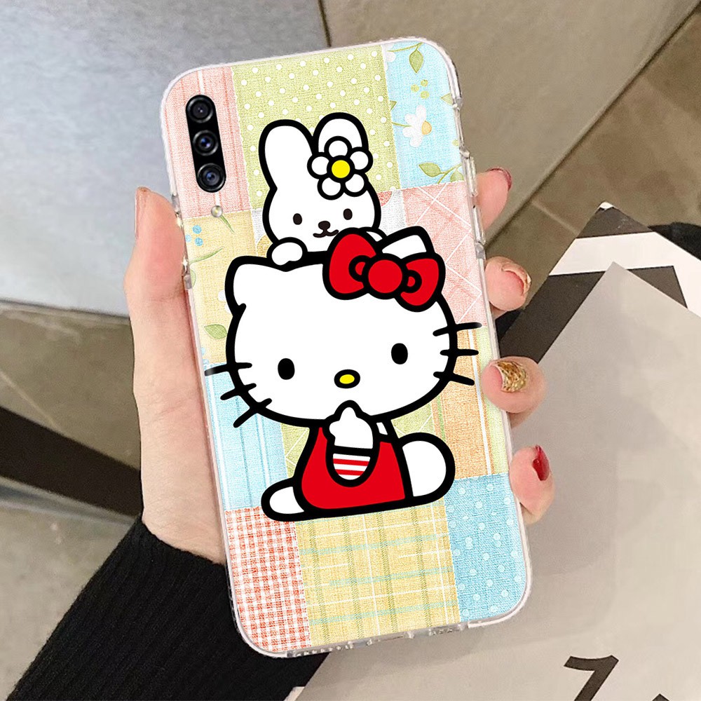 Ốp Điện Thoại Mềm Trong Suốt Hình Hello Kitty 134gt Cho Motorola Moto G7 G8 Power Lite G9 Play Plus