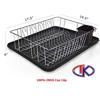 Rổ úp bát đĩa Inox Hàn Quốc