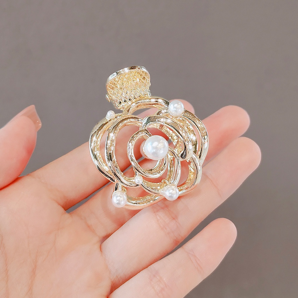 Kẹp Tóc Hoa Hồng Thời Trang Hàn Quốc 2022