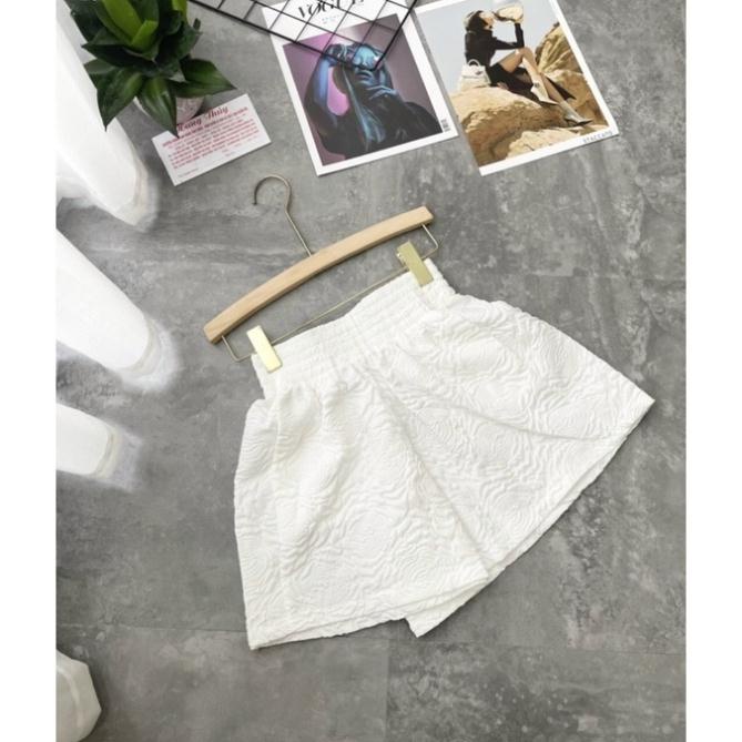 [ Giá Sỉ ] Quần sooc hoa dập nổi, quần đùi nữ hàng loại 1 _sẵn hàng