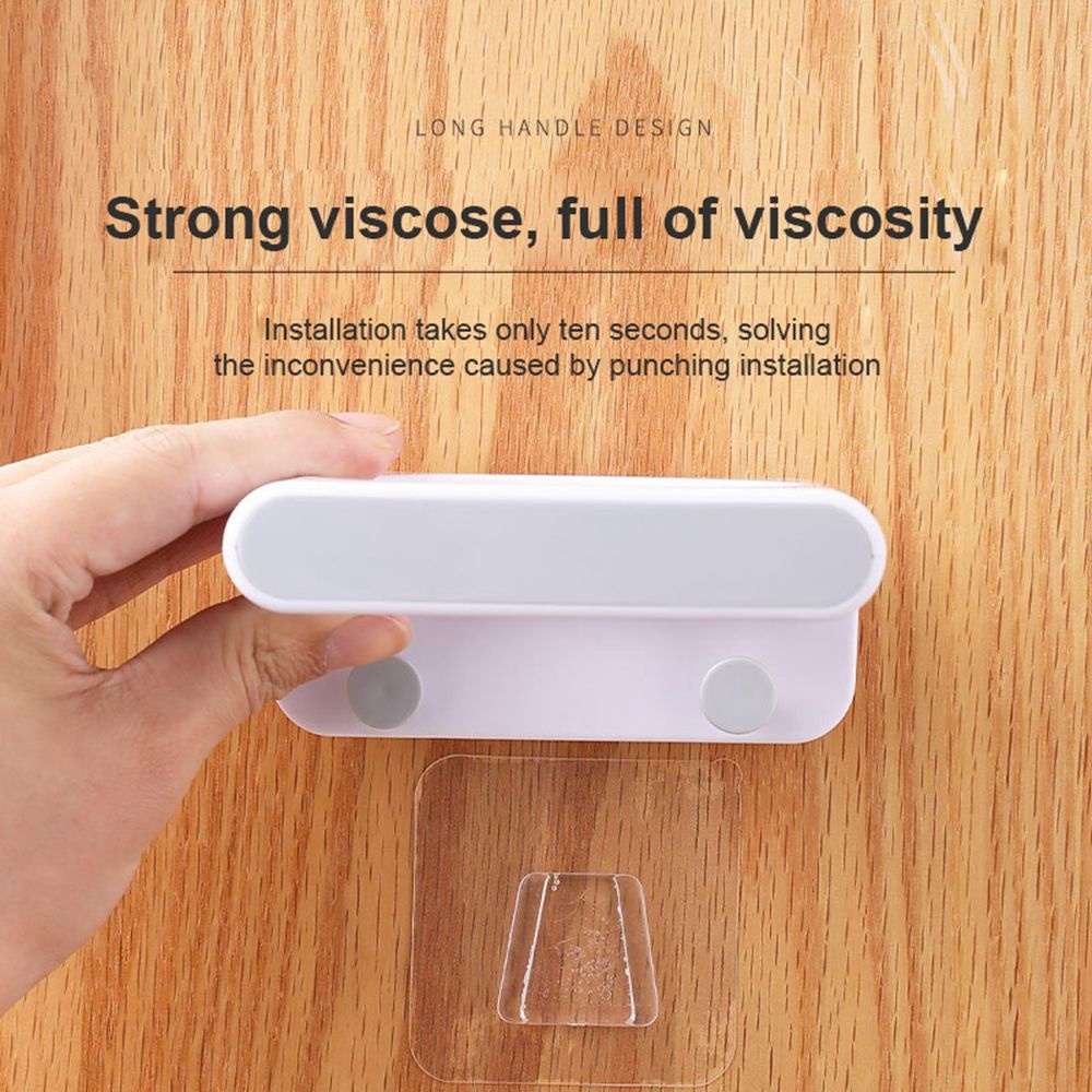 Epoch Giá Đỡ Máy Sấy Tóc Bằng Abs Gắn Tường Không Cần Khoan Chống Nước Đa Năng