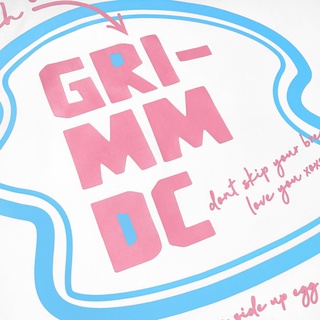 Grimm DC Áo Hungry love | Breakfast // White