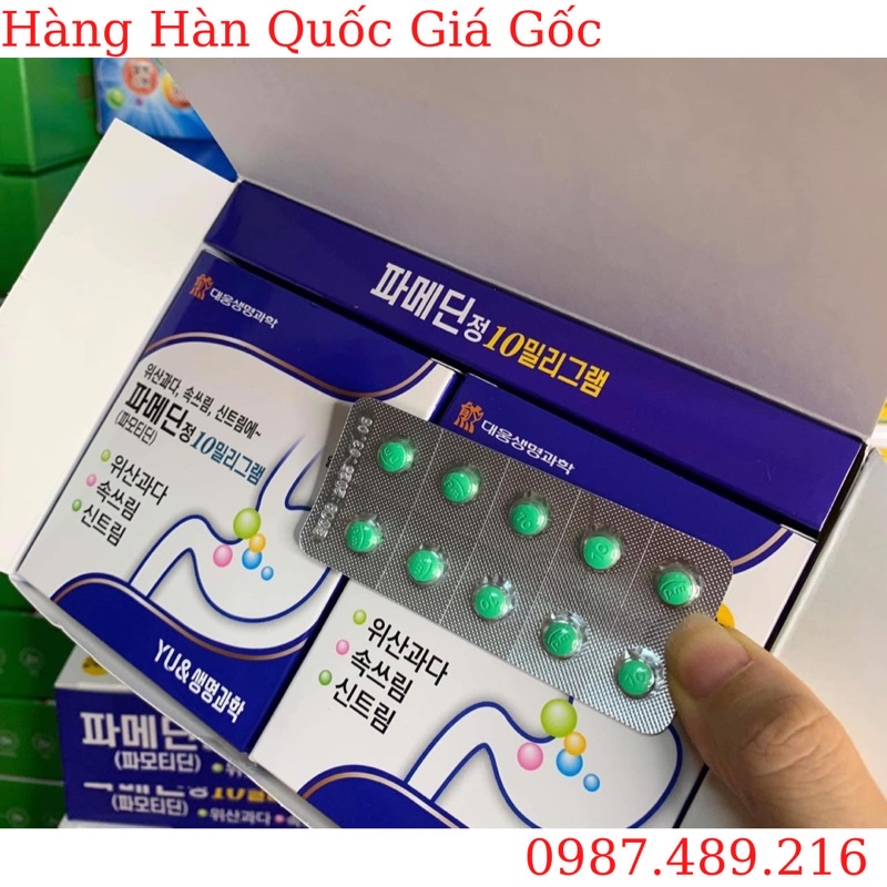 [ HÀNG CHÍNH HÃNG ] Viên Uống Dạ Dày Yu 240 viên Hàn Quốc Mẫu Mới