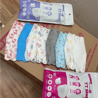 10 cái khẩu trang cho bé 4d kf94 hoạ tiết bé từ