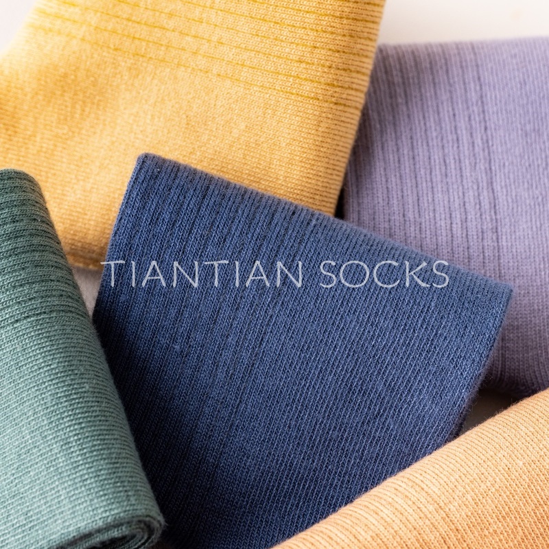TIAN TIAN T238 Vớ Thể Thao Cotton Trơn Màu Thấm Hút Mồ Hôi Thời Trang Xuân Thu Dành Cho Nam Và Nữ