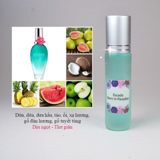 Tinh Dầu Nước Hoa Pháp Born in Paradise by Escada