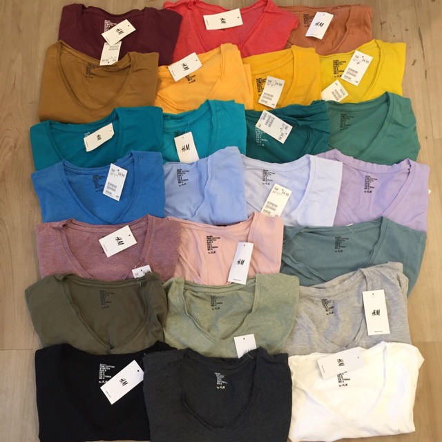 Áo thun basic - hình thật