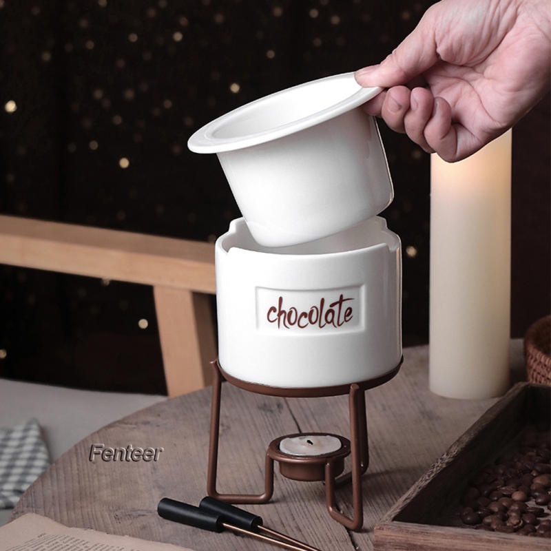 Bộ 6 Dụng Cụ Nấu Tan Chảy Và Nĩa Dùng Trang Trí Tiệc Tại Nhà