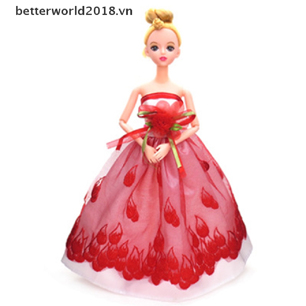 Set 5 Đầm Công Chúa Đồ Chơi Cho Búp Bê Barbie 29CM 2018