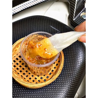 Bánh tráng sốt trứng muối