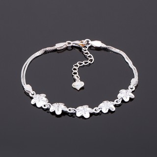 Lắc tay bạc hoa nhài đẹp sang chảnh tiểu thư