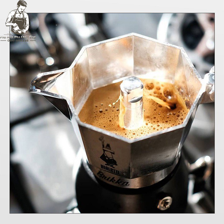 Ấm Pha Espresso Bialetti Brikka (2021) - Tặng Kiềng Đun Bếp